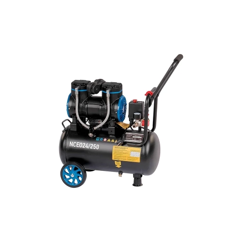 Компрессор безмасляный NORDBERG 220В, ресив. 24л, 250 л/мин NCEO24/250 фото 3