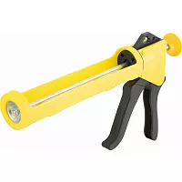 Полукорпусной пистолет для герметика FIT 225 мм, полипропиленовый корпус, Профи 14238