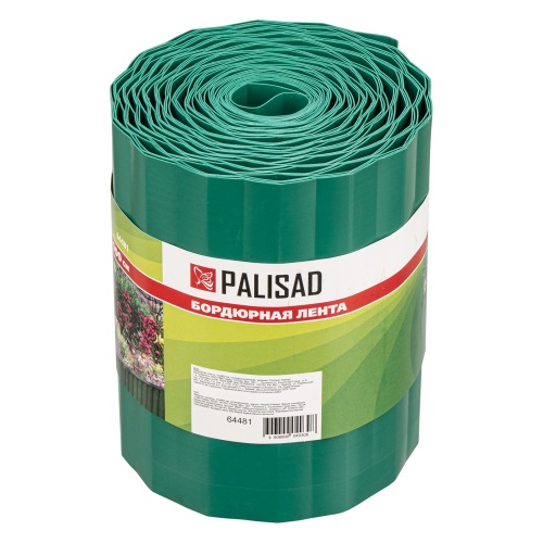 Бордюрная лента, 15 х 900 см, полипропиленовая, зеленая, Palisad фото 4