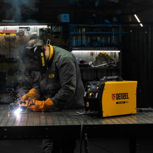 Аппарат инвертор. полуавтомат. cварки IMIG-205SDR, 200 А, ПВ 60%, катушка 5 кг Denzel фото 27