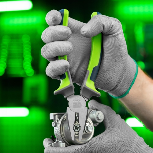 Плоскогубцы комбинированные, 200 мм, фосфатирование, трехкомпонентные рукоятки Сибртех фото 11