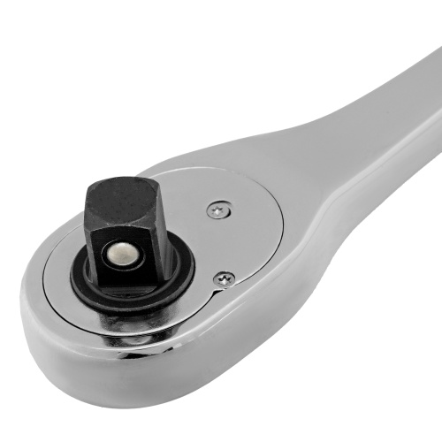 Ключ-трещотка 1/2", CrV, 90 зубьев, усиленный, хром Gross фото 6 Ключ-трещотка 1/2", CrV, 90 зубьев, усиленный, хром Gross фото 6