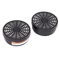 Фильтр комбинированный к полумаске изолирующей "Исток" 300/400, А1Р1, 2 шт