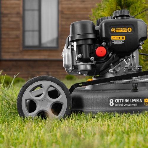 Газонокосилка бензиновая GLR-510SP-ZS, 171 см3, ширина 51 см, привод, травосборник 65 л Denzel фото 39