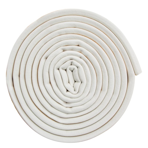 Уплотнитель резиновый, 12 м, профиль "D", белый Сибртех фото 2 Уплотнитель резиновый, 12 м, профиль "D", белый Сибртех фото 2