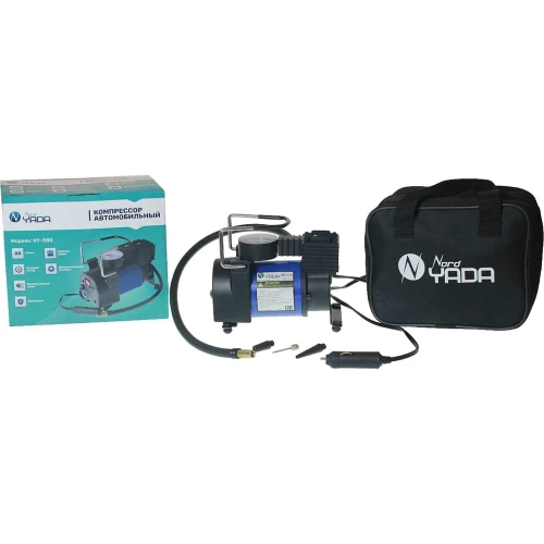 Компрессор автомобильный мощный Nord-Yada WONDERFUL 580 35л/мин, металл. шатун и поршень 907776 Компрессор автомобильный мощный Nord-Yada WONDERFUL 580 35л/мин, металл. шатун и поршень 907776