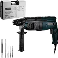 Перфоратор сетевой Zitrek ZKH800 в кейсе, с набором из 5 буров, 800 Вт 085-1051