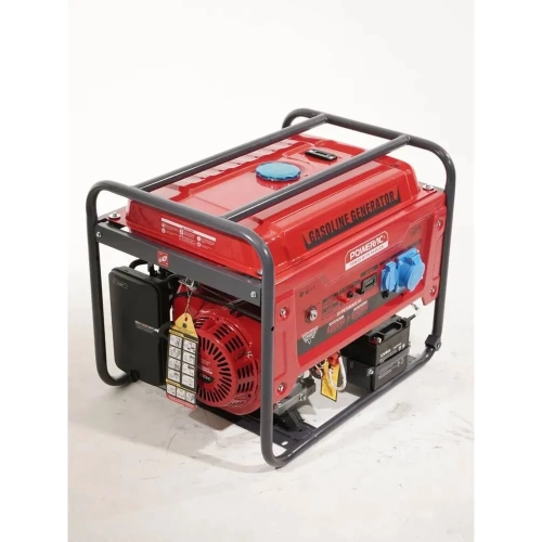 Генератор бензиновый электрический POWERAC 6.5 кВт, 220В, 15л.с., электростартер + АКБ PR7500H2E фото 6 Генератор бензиновый электрический POWERAC 6.5 кВт, 220В, 15л.с., электростартер + АКБ PR7500H2E фото 6