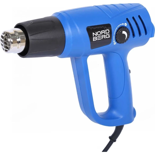 Фен NORDBERG 4 насадки, 50-600 С, 2000 Вт NE718 фото 3