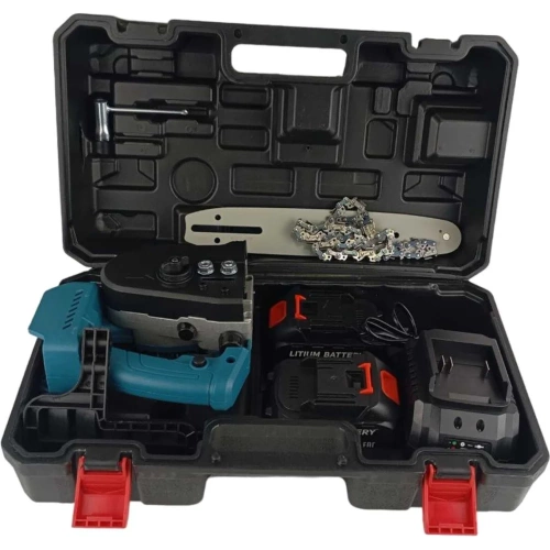 Пила аккумуляторная цепная AktiTool CS2040 (10", 20 В, 2 Li-ion аккум. 4000 mAh) 101512 фото 6 Пила аккумуляторная цепная AktiTool CS2040 (10", 20 В, 2 Li-ion аккум. 4000 mAh) 101512 фото 6