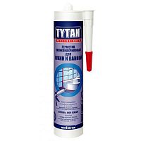ГЕРМЕТИК TYTAN EURO-LINE СИЛИКОНОВЫЙ САНИТАРНЫЙ ПРОЗРАЧНЫЙ 290МЛ