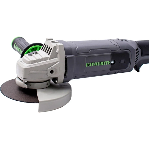 Угловая шлифовальная машина FAVOURITE FG 1500E PROF 1500Вт, ф125мм, регулировка оборотов 552221500 фото 9