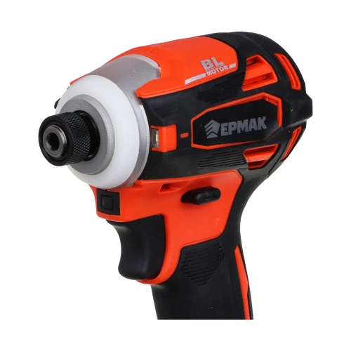 Импакт винтоверт ударный ЕРМАК бесщёточный, 20В, 2Ач, 230Нм 691-052 фото 3 Импакт винтоверт ударный ЕРМАК бесщёточный, 20В, 2Ач, 230Нм 691-052 фото 3