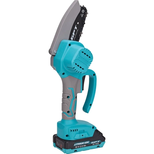 Аккумуляторная цепная мини пила GPT GBC-M1804A-22 фото 3