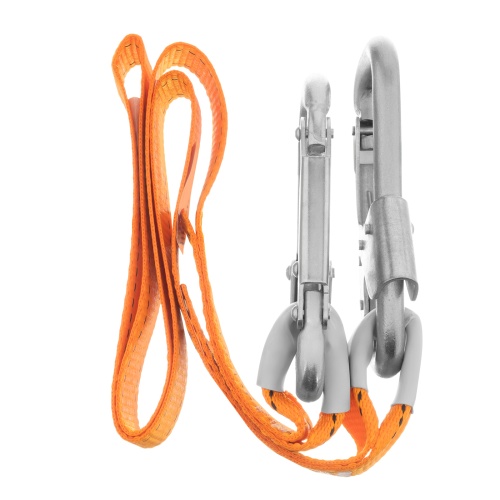 Строп нерегулируемый, ленточный, модель «А», 2 карабина Сибртех фото 3