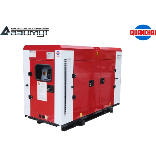 Дизельный генератор ООО "ПК "АЗИМУТ" QUANCHAI 20 кВт, 400В, в кожухе, АВР, СЗУ, ПОЖ АД-20С-Т400-2РКМ5 фото 5