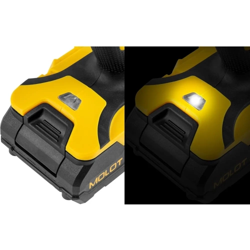 Аккумуляторная дрель-шуруповерт MOLOT MBD 1815 Li в чем. 1335504 фото 8 Аккумуляторная дрель-шуруповерт MOLOT MBD 1815 Li в чем. 1335504 фото 8