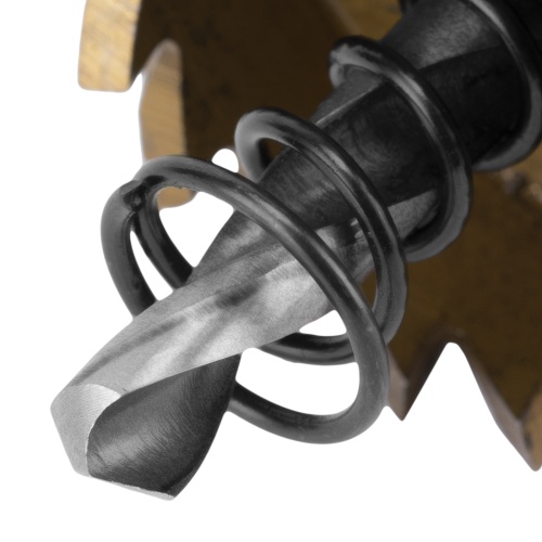 Коронка по металлу HSS, 26 мм, нитридтитановое покрытие Denzel фото 4