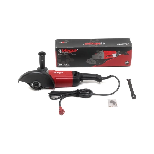 Углошлифовальная машина Vega 2600Вт, 230мм, 6500 об/мин VG2600/230 фото 7 Углошлифовальная машина Vega 2600Вт, 230мм, 6500 об/мин VG2600/230 фото 7