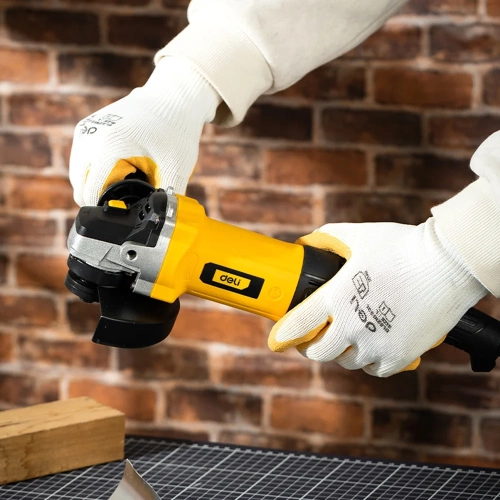 Угловая шлифмашина сетевая DELI 125мм DL-JM125-E3 (1100Вт, 11000об/мин, коробка) 172414 фото 4