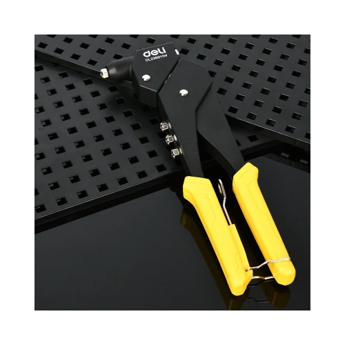 Ручной заклепочник поворотный DELI 260мм DL236911W (поворот 0-360 град, диаметр 2,4/ 3,2/ 4,0/ 4,8 мм) 167848 фото 7 Ручной заклепочник поворотный DELI 260мм DL236911W (поворот 0-360 град, диаметр 2,4/ 3,2/ 4,0/ 4,8 мм) 167848 фото 7