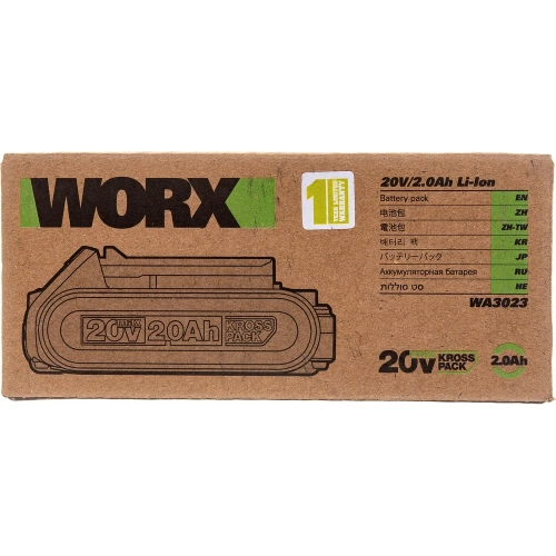 Аккумулятор WORX Professional WA3023 фото 7 Аккумулятор WORX Professional WA3023 фото 7