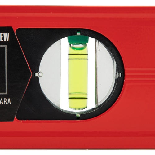 Уровень алюминиевый магнитный, 800 мм, фрезерованный, 3 глазка (1 зеркальный) усиленный Matrix фото 7