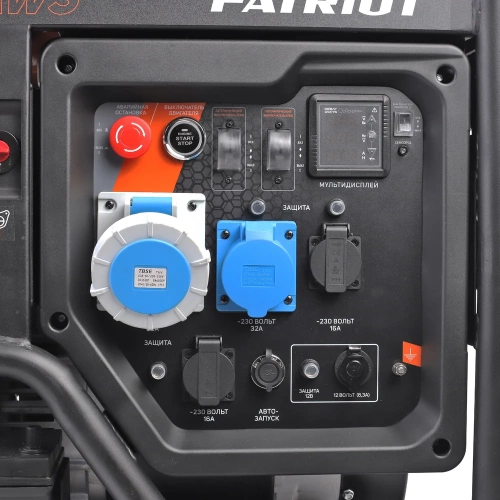 Бензиновый генератор Patriot GRA 18000AWS 472102318 фото 7 Бензиновый генератор Patriot GRA 18000AWS 472102318 фото 7