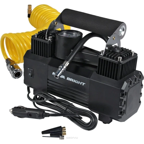 Компрессор АК-65 Nova Bright  двухпоршневой, до 65 л/мин.,140 PSI, 12 В 47160 фото 4
