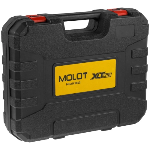 Шлифмашина угловая аккумуляторная MOLOT MCAG 1812 XLT Lite SET 2318032 фото 9 Шлифмашина угловая аккумуляторная MOLOT MCAG 1812 XLT Lite SET 2318032 фото 9