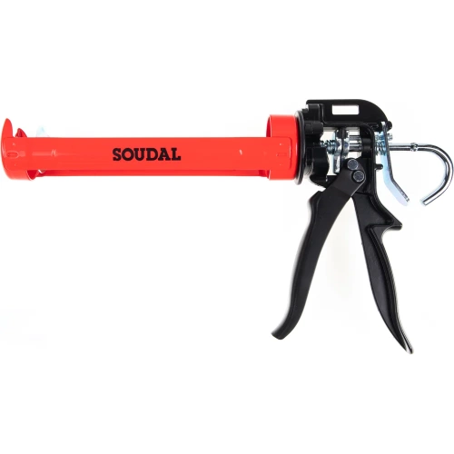 Пистолет под герметики Soudal красный, 300мл 106617 Пистолет под герметики Soudal красный, 300мл 106617