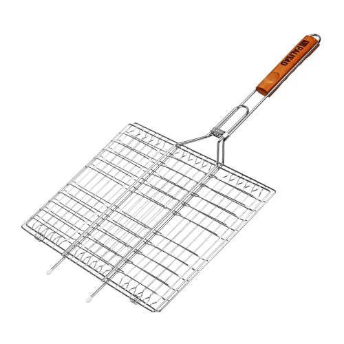 Решетка гриль 300 х 400 мм, хромированная Camping Palisad