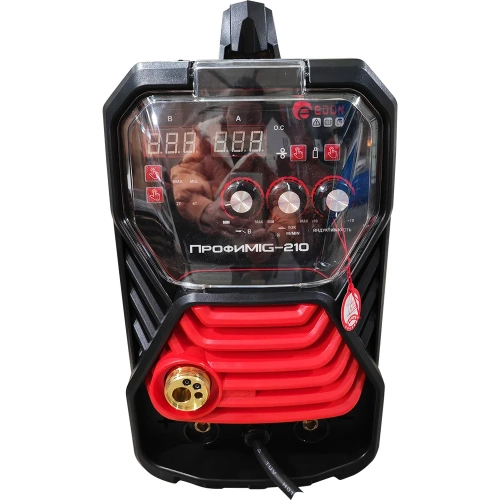 Сварочный инверторный полуавтомат EDON ПрофиMIG-210 (MIG (Co2, MIX, FCAW) 50-210A 0.8-1 мм, MMA 20-210A, 2-4 мм, 2T/4T, два дисплея 25072 фото 4 Сварочный инверторный полуавтомат EDON ПрофиMIG-210 (MIG (Co2, MIX, FCAW) 50-210A 0.8-1 мм, MMA 20-210A, 2-4 мм, 2T/4T, два дисплея 25072 фото 4