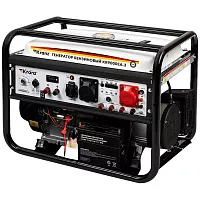 Бензиновый генератор KRANZ KR9000EA-3 9кВт 230В/380В 25л коннектор автоматики электростартер KR-16-1140