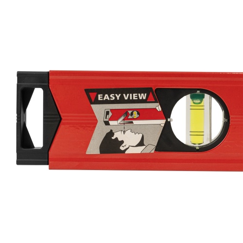 Уровень алюминиевый магнитный, 1800 мм, фрезерованный, 3 глазка (1 зеркальный) усиленный Matrix фото 6