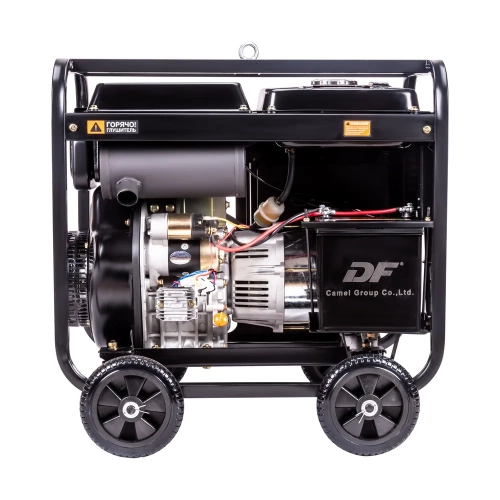 Дизельный генератор Foxweld expert d6500-1, 6.0-6.5 квт, 1ф, розетки 1x16А + 1x32А, ппп, мфд 3в1 8897 фото 6