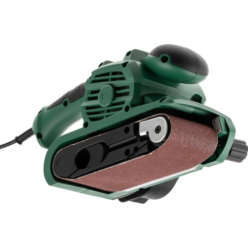 Шлифовальная машинка ленточная HAMMER LSM900D 900Вт 290м/мин лента 457x75мм 840982 фото 4