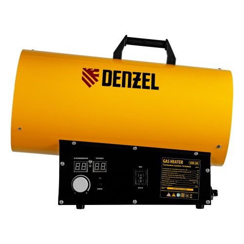Газовая тепловая пушка GHG-30i, 30 кВт, цифровой термостат, пропан-бутан Denzel фото 3