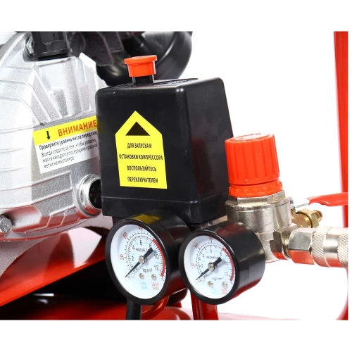 Компрессор поршневой с прямым приводом GTE V-образный, 220В, ресив. 50л, 250л/мин GTE-MC050X250B фото 5