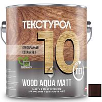 Средство для защиты древесины Текстурол Wood Aqua Matt 13920 Махагон 2,5 л