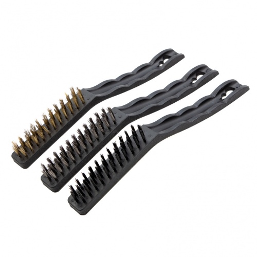 Набор щеток Matrix 74863 3 штук с пластмассовой ручкой фото 6