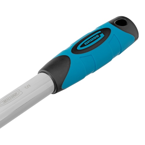 Ключ-трещотка телескопический 1/2", 305-445 мм, CrV, 72 зуба, с быстрым сбросом, хром Gross фото 8 Ключ-трещотка телескопический 1/2", 305-445 мм, CrV, 72 зуба, с быстрым сбросом, хром Gross фото 8