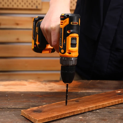 Дрель-шуруповерт аккумуляторная DEKO DKCD20-Li в кейсе, 20В, 2x2.5Ач 085-1123 фото 8