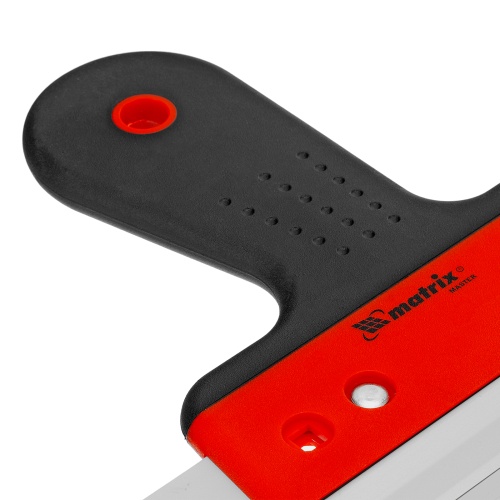 Шпатель фасадный из нержавеющей стали, 600 мм, двухкомпонентная ручка Matrix фото 4 Шпатель фасадный из нержавеющей стали, 600 мм, двухкомпонентная ручка Matrix фото 4