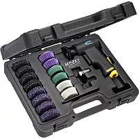 Зачистная машинка с набором насадок HAZET 15000 об/мин 9033-11/17