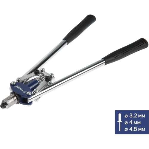 Заклепочник  ТУНДРА усиленный, заклепки 3.2-4-4.8, 430 мм 2513185