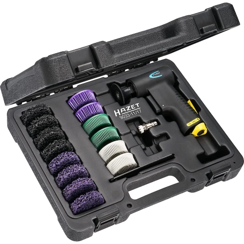 Зачистная машинка с набором насадок HAZET 15000 об/мин 9033-11/17 Зачистная машинка с набором насадок HAZET 15000 об/мин 9033-11/17