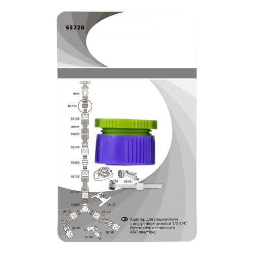 Адаптер пластмассовый, 1/2-3/4, внутренняя резьба Palisad фото 6