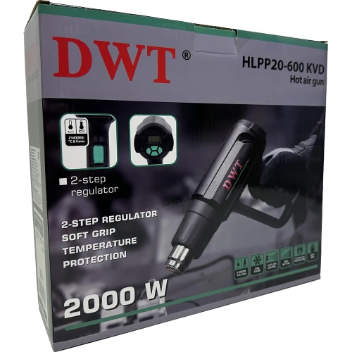 Фен технический DWT HLPP20-600 KVD фото 9 Фен технический DWT HLPP20-600 KVD фото 9