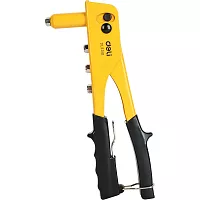 Заклепочник DELI механический ручной литой, заклепочный пистолет dl2310 250мм (сталь 35crmo, заклепки 2,4/ 3,2/4,0/ 4,8мм) 118445